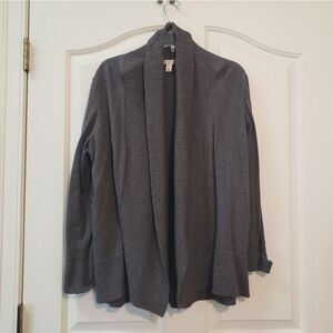 Cozy Gray Cardigan Size Large